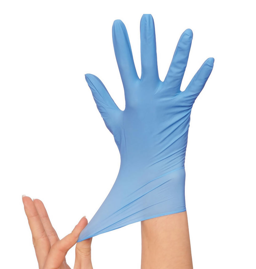 Diamond Blue 5 mil Nitrile Exam Gloves, case of 1000, product image