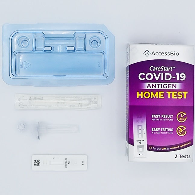CareStart- COVID-19 Antigen Home Test - Kit of 2 tests (TK-7)