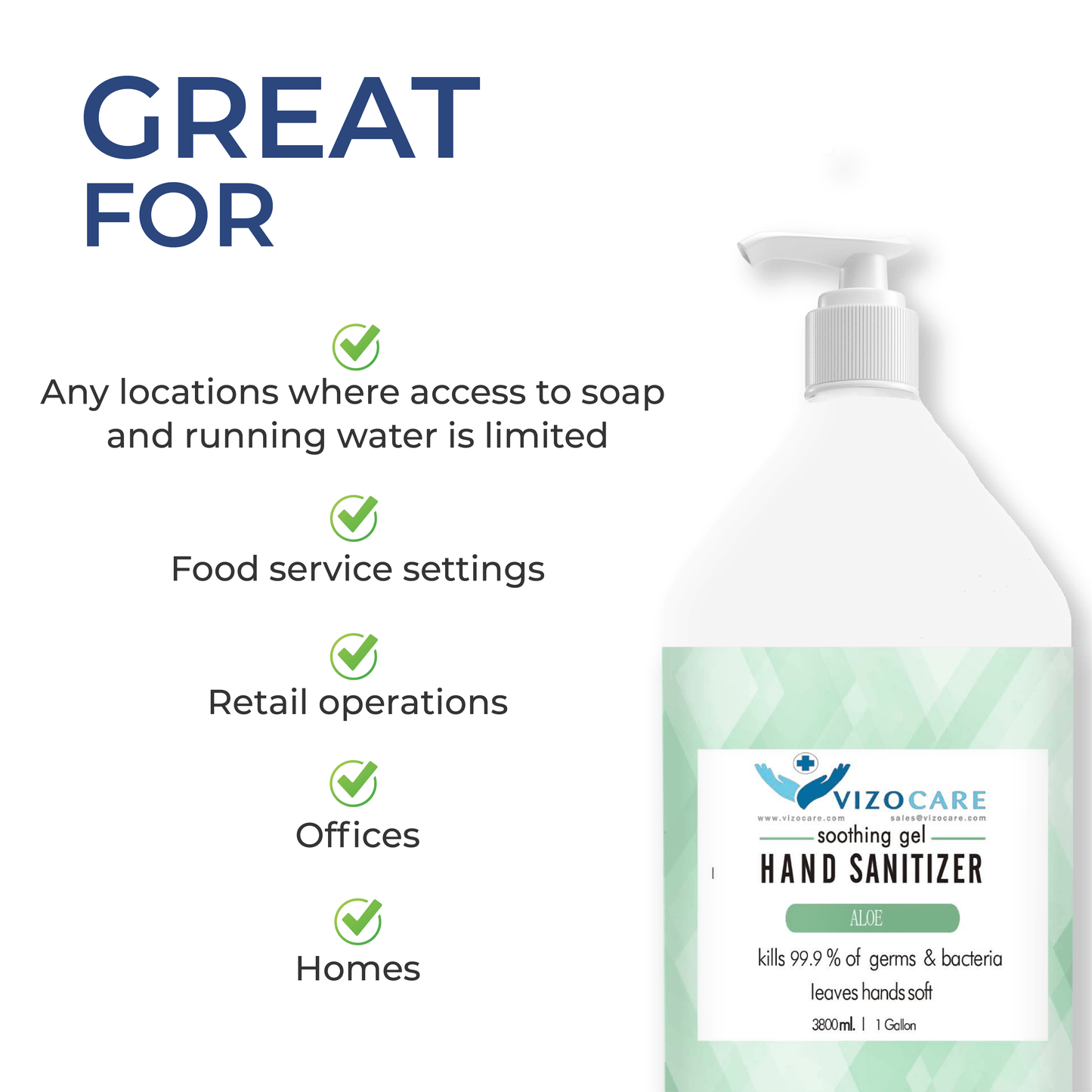 Gel Sanitizer - 1 Gallon -3