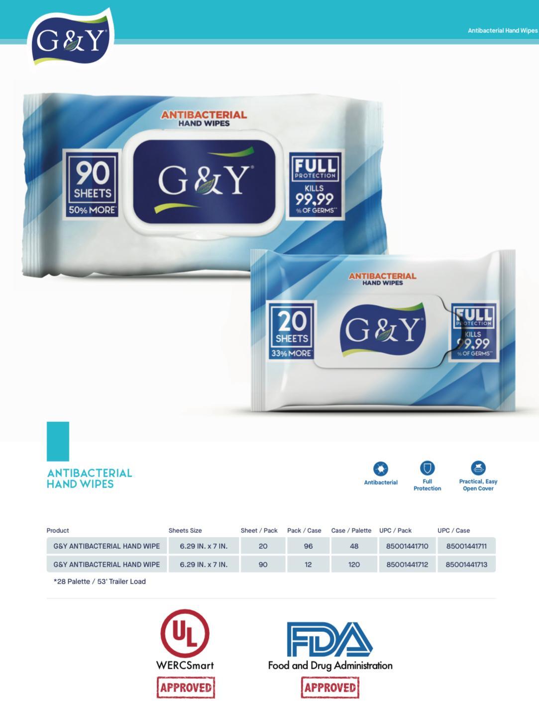 Antibacterial Wipe – 90 Sheets -7