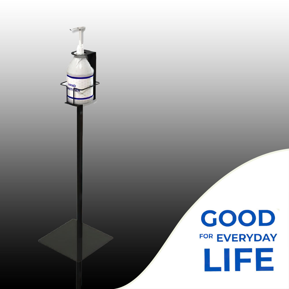 Gallon Pump Bottle Sanitizer Stand - Free Standing (DS-4) -5
