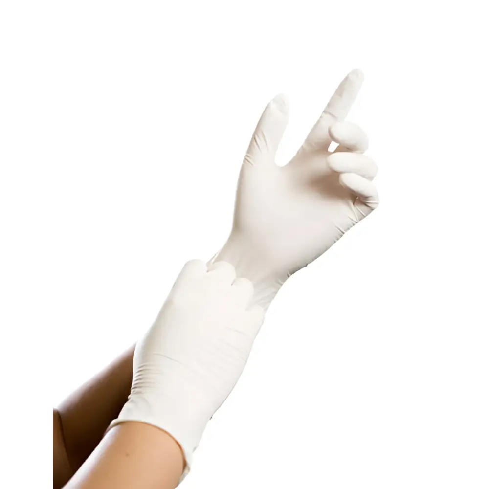 Clean Room Cleanpro ULTRACLEAN100 5 Mil 12” White Nitrile Gloves- durability