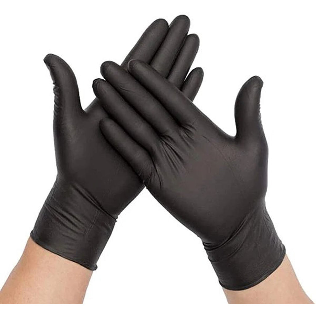 Diamond Black 4.5g Vinyl Powder Free Gloves Case of 1000 (GD-D4B) - Gloves