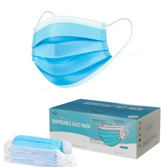 VizoCare Disposable 3 Ply Masks Face Mask - Box of 50 – GDI Medical