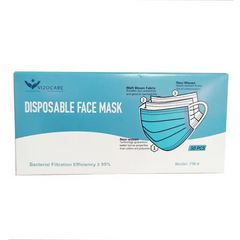VizoCare Disposable 3 Ply Masks Face Mask - Box of 50 – GDI Medical