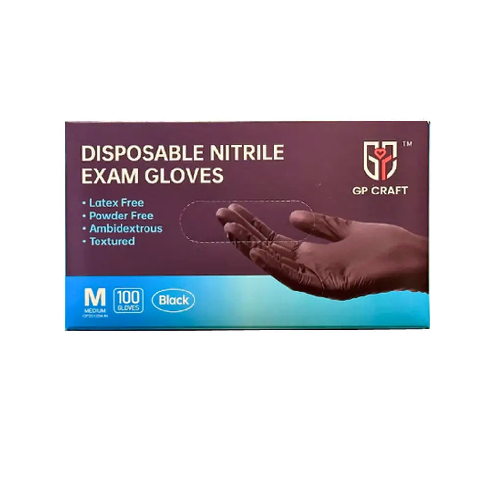 PSBM X-Large Nitrile Gloves Black Powder Free & Latex Free 6 Mil X Large 1000 Count PSBM X-Large Nitrile Gloves Black Powder Free & Latex Free 6 Mil X Large 1000 Count