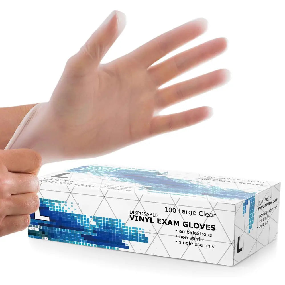 Josen 2.5 Mil Vinyl Industrial Glove-fit