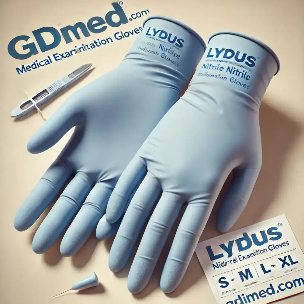 Lydus Nitrile Medical Examination Gloves-gdimed