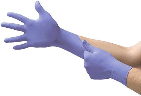 Diamond Violet Blue 3 mil Nitrile Industrial Glove, Case of 1000 (MG-D23V)