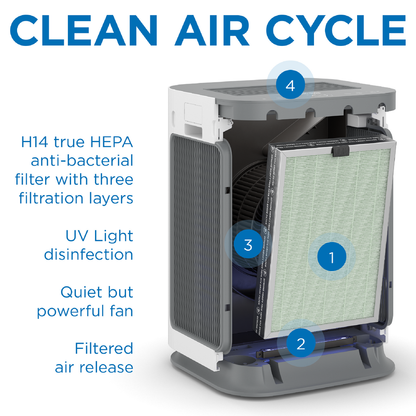 MA-125 Replacement Filter - Single - True HEPA H14