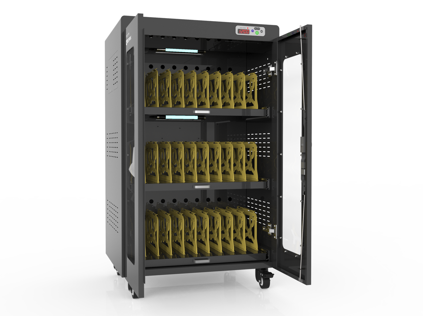 ChargeMax 40-bay Laptop Disinfection Charging Cabinet (CT-40BP) - ChargeMax 40-bay Laptop Disinfection Charging Cabinet (CT-40BP). Safe and High Capacity - ChargeMax comes in different sizes for charging