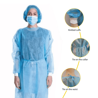Disposable Isolation Gown, Level 1 -9