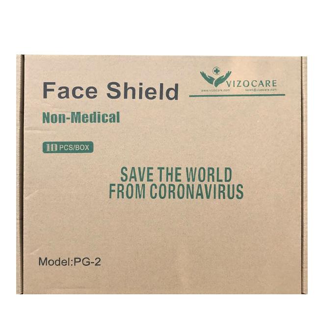 Face Shield (PG-2) Medical & Protective Googles Vizocom 