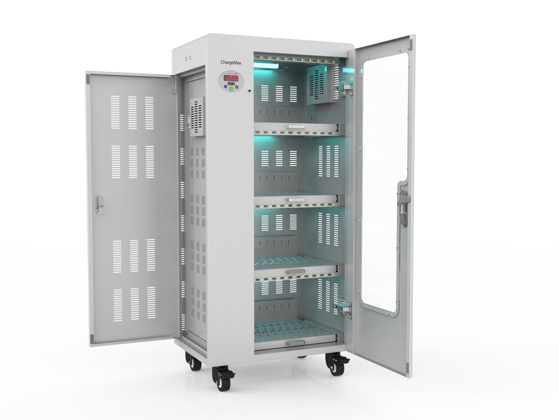 ChargeMax Disinfection Charging Cabinet - 40 bays, 4 Level (CT-40BU) -6