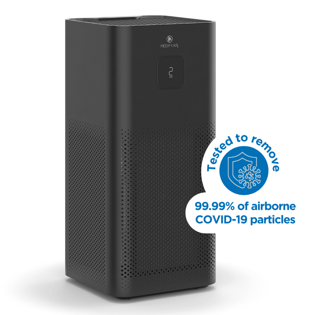 Medify MA-50 Air Purifier with H13 True HEPA Filter with UV | 1100 sq ft Coverage | for Smoke, Smokers, Dust, Odors, Pet Dander