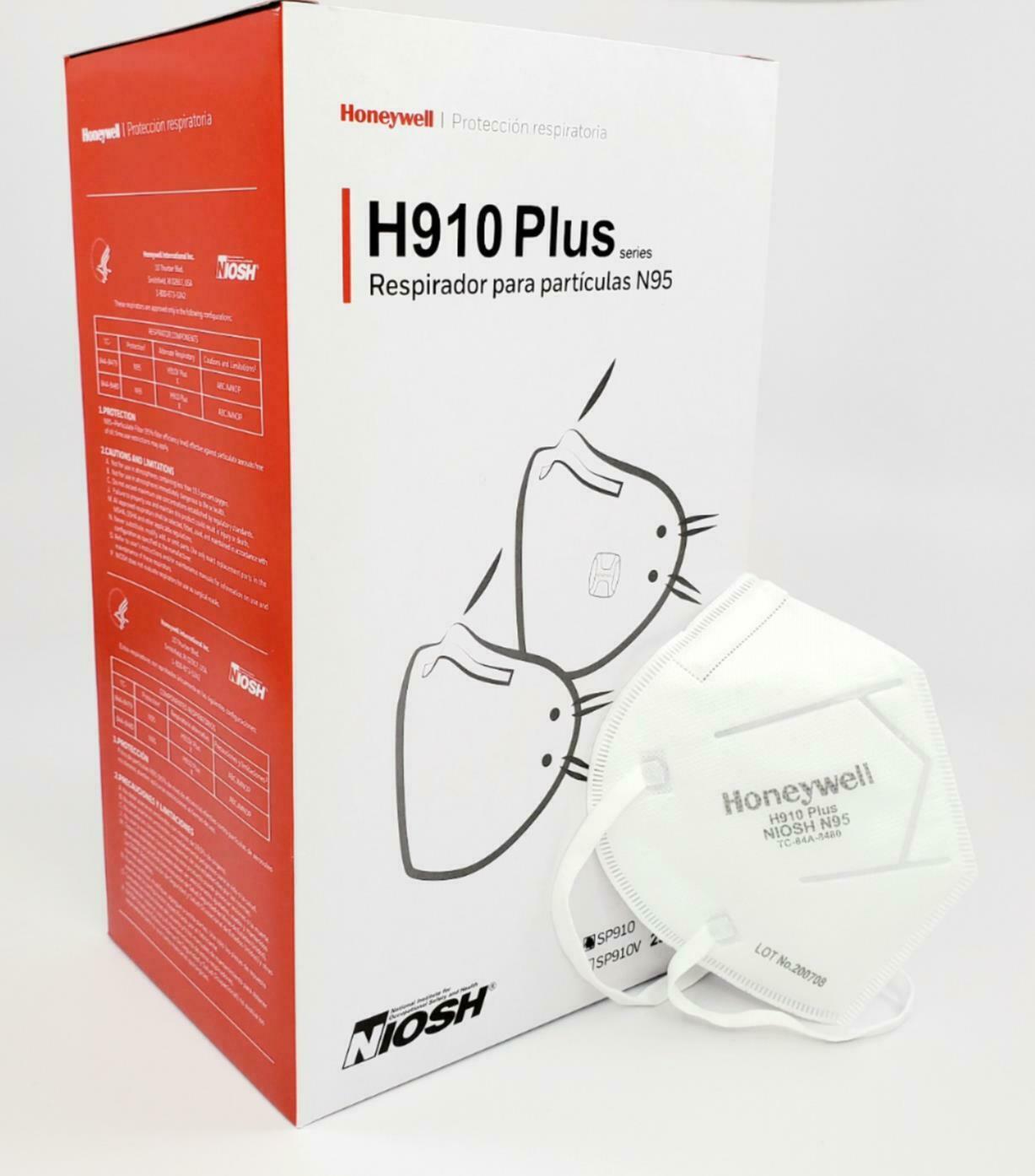N95 NIOSH Mask - Honeywell H910 Plus - Box of 50 MADE IN USA -4